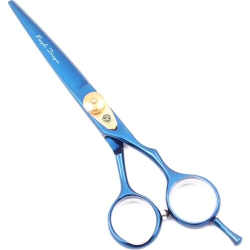 Scissors for Hairdressers 5.5" 6.0" Japan Steel Professional Hair Cutting Scissors with Finger Rest Barber Thinning Shears 1020