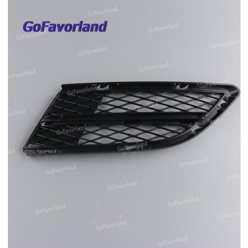 Front Left Driver Bumper Lower Grille Trim Insert 51117198901 For BMW 3 Series E90 E91 328i 323i 325i 330i 335i 2009-2012