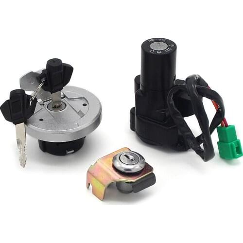 Motorcycle Ignition Key Switch Fuel Gas Cap Seat Lock Kit For Suzuki GIXXER155 2017 GSX150F GSX150 DEA DZA L7 37000-34870-000