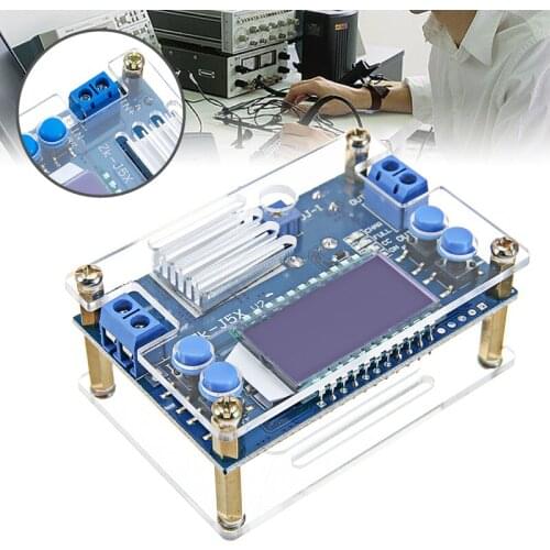 Adjustable Step-down Module 5A DC-DC Boost Buck Constant Voltage Current Power Supply Module LCD Digital Display