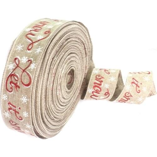 Christmas Ribbon Gift Package Handmade DIY Hairbow Accessories Craft Wedding Party Decoration