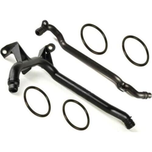 Water Pump Coolant Pipe Hose With O-Rings For BMW E36 E39 E46 325i 330i 11537502525 , 11531705210 two pcs