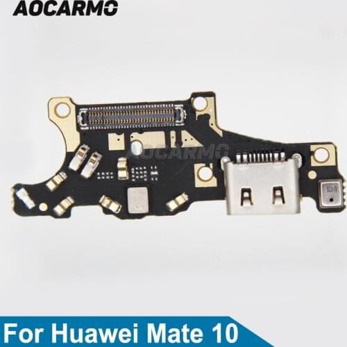 Aocarmo USB Charging Port Plug Flex Cable For Huawei Mate 10