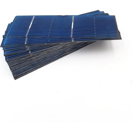 Solar Panel Mini Solar System DIY Battery Cell Phone Charger Portable Solar Cell 0.5V 0.37W 78*26mm Sunpower Painel charge toy