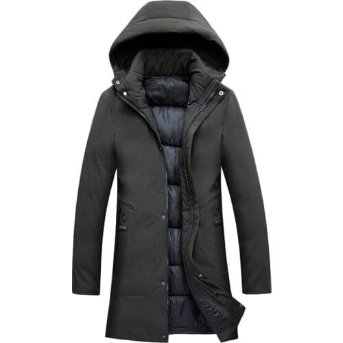 TACE&SHARK Men's Long Parkas
