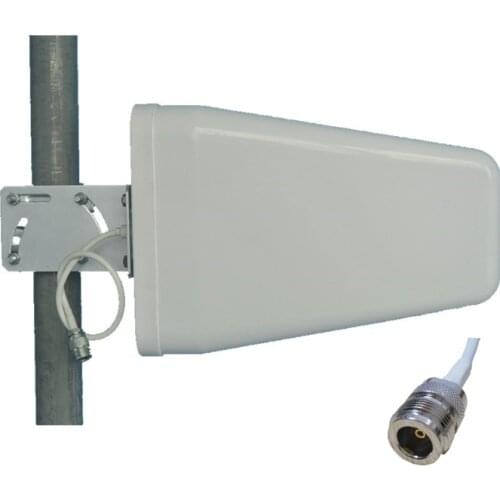 Outdoor Directional LPDS Log-Periodic Antenna,800-2500MHz 9dBi N Female Connector,Mobile Signal Booster Repeater LPDA Antenna