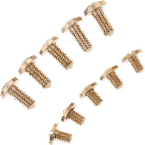 Alto Saxophone Replacement Parts 10pcs Sax Screws for Wind Woodwind Instrument