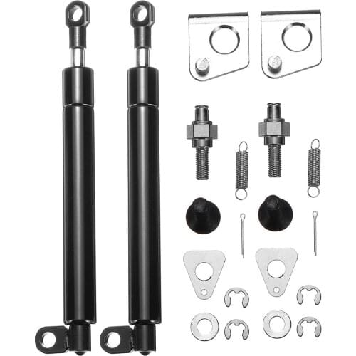 1 Pair Rear Tailgate Slow Down & Easy Up Strut Kit for Ford PX Ranger 2011-2017 Easy Install No Drilling Required Anti-breaking