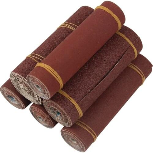 1Roll 1M 80-600 Grit Emery Cloth Roll Polishing Sandpaper For Grinding Tools Metalworking Dremel Woodworking Abrasive Tools
