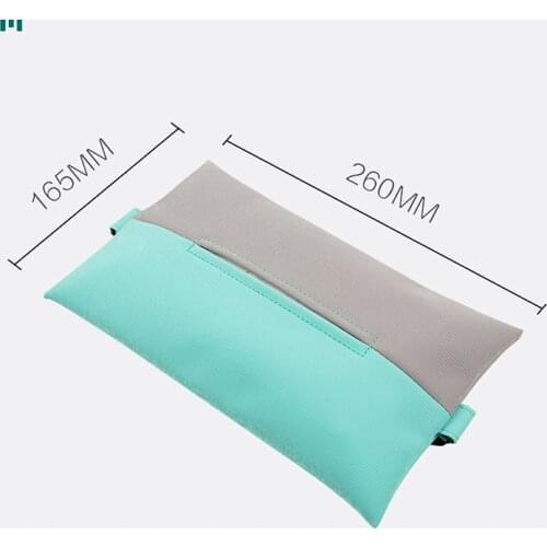 1 Pcs Car Tissue Box Towel Sets Car Sun Visor Tissue Box Holder Auto Interior Storage Decoration for renault Car Accessories