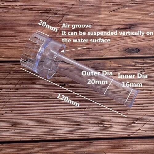 2-20pcs PVC Pipe Acrylic Aquarium Tank Filter Suspended Matter Degreasing Film Float Inlet And Outlet Pipe Degreasing Film
