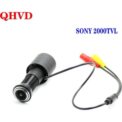 2000TVL SONY Mini Door Eye CCTV Hidden Surveillance Camera Peephole Cat Eye Security Door Analog Surveillance Camera