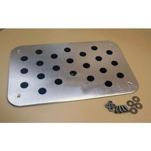 Car Emblem Logo Floor Foot Rest Carpet Mat Pad Pedal For Jeep Jeep Renegade/Compass/Cherokee/Wrangler/Grand Cherokee All Models