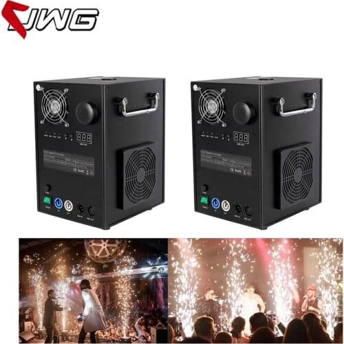 Free Shipping 2pcs/lot 700W Cold Sparks Machine Wedding Firework DMX Sparkler Fountain Special Stage Effect Fireworks