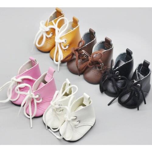 5cm Doll Boot For 1/4 BJD 14 Inches american Baby Doll EXO Fashion Mini Shoes with Socks High Quality Doll Accessories toys