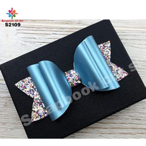 Cutting dies & S2109 BOW Scrapbook cut sky & Handmade steel wooden mold