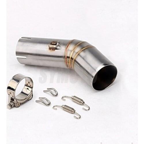 Motorcycle Exhaust Muffler Middle Link Pipe Full System Slip On For Suzuki GSXR600 GSXR750 2011 - 2017 GSXR 600 750 L1 L2-L6 L7