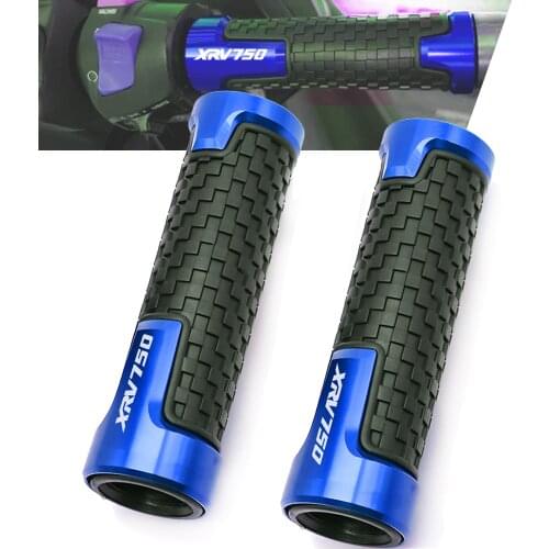 Motorcycle handlebar grips 7/8" 22mm For Honda XRV750 L-Y Africa Twin 1990-2003 1991 1992 XRV 750 Motorbike handle bar grips