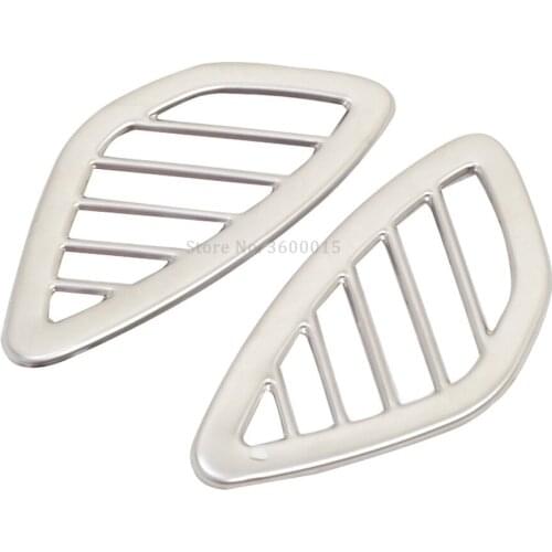 For Chevrolet Cruze 2017 2018 Stainless Steel Air Condition Vent Outlet Cover Trim Decoration Frame Accessories Car Styling