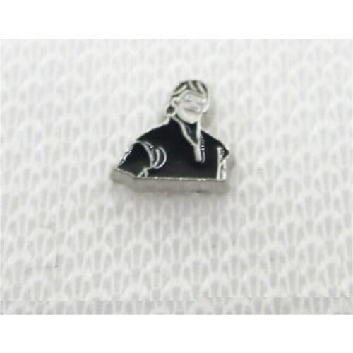 Hot Selling 20pcs/lot Kristoff Floating Charms Living Glass Memory Lockets DIY Jewelry Charms