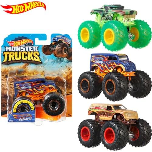 Hot Wheels Tracks 1:64 Monster Diecast Car Toys Collection Model Trucks Assortment Metal Cars Boys Toys for Children Kids Gifts