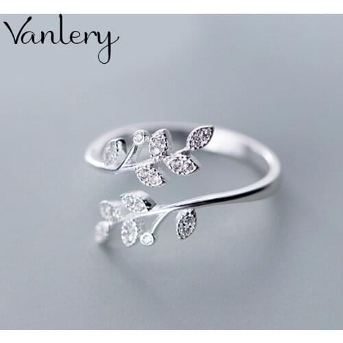 New Arrivals Charming Leaf Zircon Ring for Women Boho Knuckle Party Rings Gothic Punk Jewelry Gifts for Girls