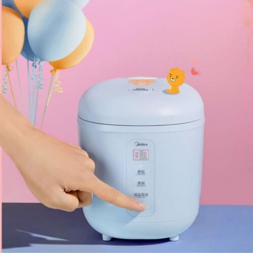 Midea rice cooker household small 1-2 person rice cooker soup cooking dual-use small dedicated smart rice cooker