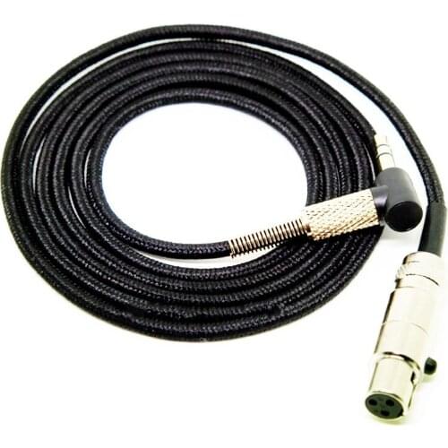 1.2M Weave Silver-plated Headset upgrade line Replace Cable Fit For AKG Q701 K702 K267 K712 K141 headphones Replacement Cable