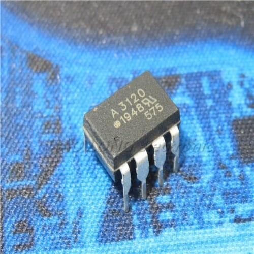 10PCS/LOT HCPL3120 DIP8 HCPL-3120 DIP A3120 A 3120 DIP-8 FOD3120 In Stock