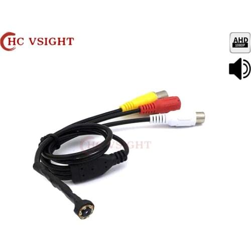 2MP Micro 1080P AHD Camera 940nm IR Night Vision Pen With Audio Mini AHD CCTV Camera