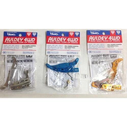 3 Bags Alu Sliding Bumper 15169 For MINI 4WD Car Model Power-up Parts