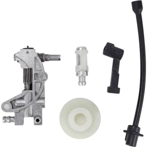 5pcs Oil Pump Filter Pipe Hose Line Oil Nozzle Turbine Kit For 4500 5200 5800