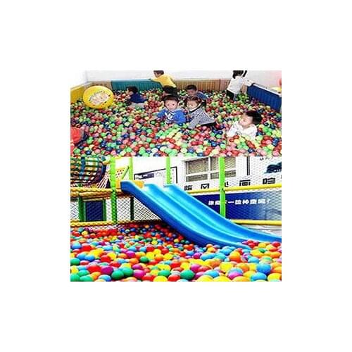 50PCS New Colorful Plastic Ocean Ball Pool Soft Round Balls Ball Pool Funny Baby Kid Swim Pit Toy Eco-Friendly