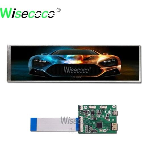 8.8 inch IPS 1920x480 60Hz 40 pins LCD screen display with micro USB port controller board for automotive display raspberry