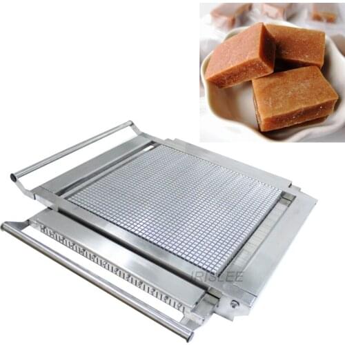 Big cutting area 30*30cm 40*40CM Fudge candy chocolate cutting machine,cake cutting machine,manual raw chocolate cutter machine
