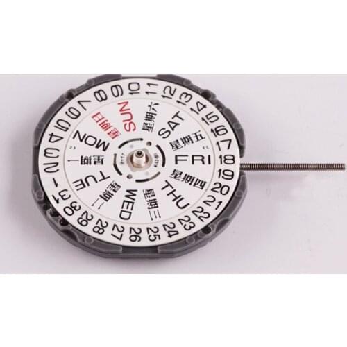 Watch movement accessories new Japanese movement VJ33B three pin double calendar window quartz movement without battery