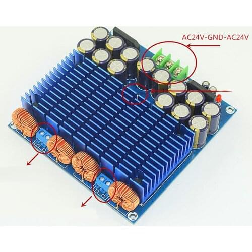 TDA8954 Class D Two Channel Hifi Digital Stereo Audio Amplifier Board 420W +420W