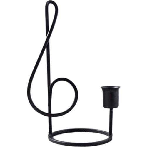 Nordic Style Wrought Iron Geometric Candle Holder Candlestick Candelabrum Rack Desktop Wedding Home Decoration F19B