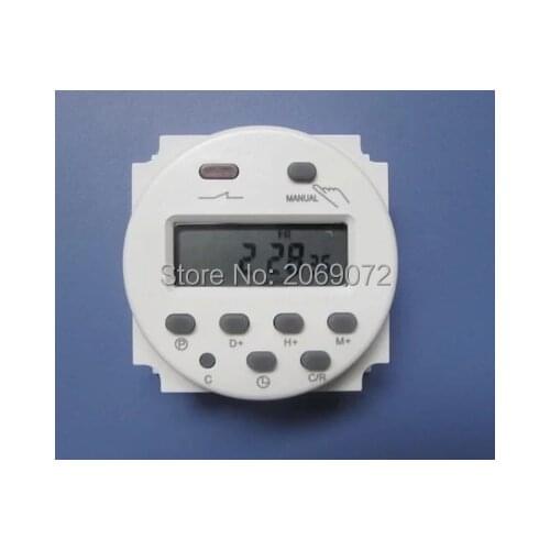 DC 12V Power Programmable Timer Time Relay 16A