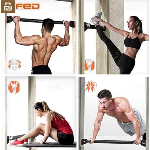 For XIAOMI MIJIA FED Wall Horizontal Bar Pull-up Device Stable Safety Non-slip Automatic Buffer Indoor Sports Fitness Tools