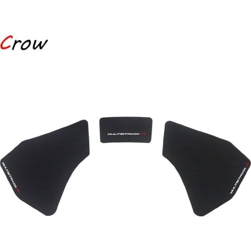 Motorcycle Tank Pad Protector Sticker Decal Gas Knee Grip Tank Traction Pad Side 3M FOR Ducati Multistrada V4 S 2021