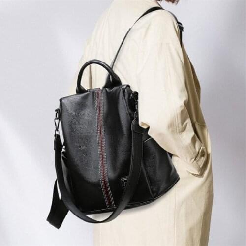 Womens bag new casual simple convenient backpack large capacity fashion one-shoulder cross-body bag multi-functional women bag