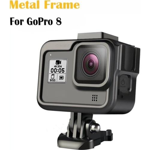 2019 Aluminum Protective Frame for GoPro Hero 8 Black Protector Case For GoPro Hero8 Action Camera Accessories