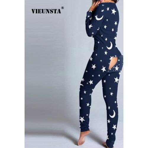 2021 Fashion Letter Print Women Jumpsuit Pajama Casual Homewear Hollow Out Bodysuits Sexy Sweet Long Sleeve Party Club Sleepwear