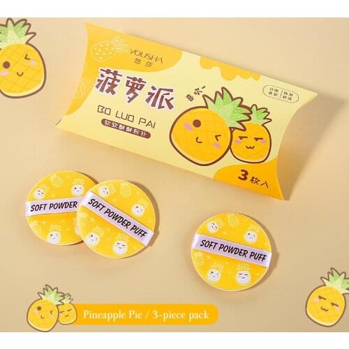 3/1Pcs Makeup Puff Air Cushion Soft Sponge Puff Dry Wet Concealer Foundation Smooth Powder Cosmetic Kit Tools