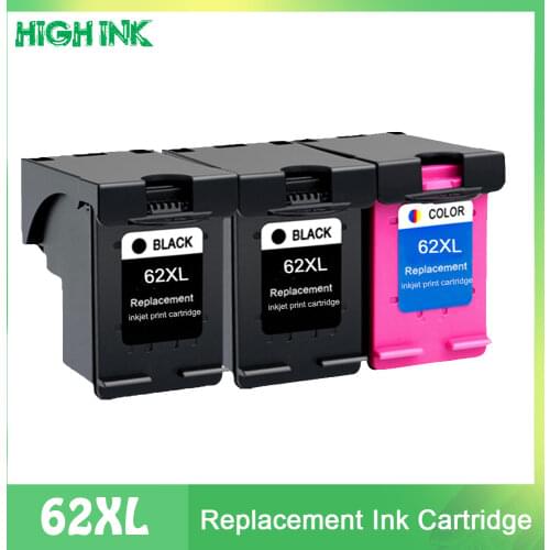 62XL Ink Cartridge for hp 62 xl hp62 cartridge for HP Envy 5640 5540 5660 OfficeJet 200 5740 5542 7640 printer