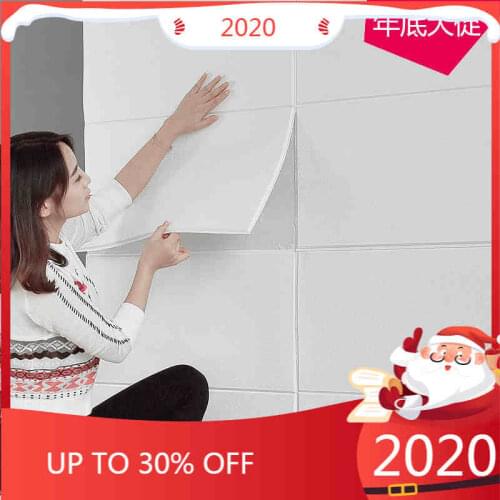 70*70cm DIY Self Adhesive 3D Wall Stickers Bedroom Decor Foam Brick Room Decor Wallpaper Wall Decor Living Wall Sticker For Kids