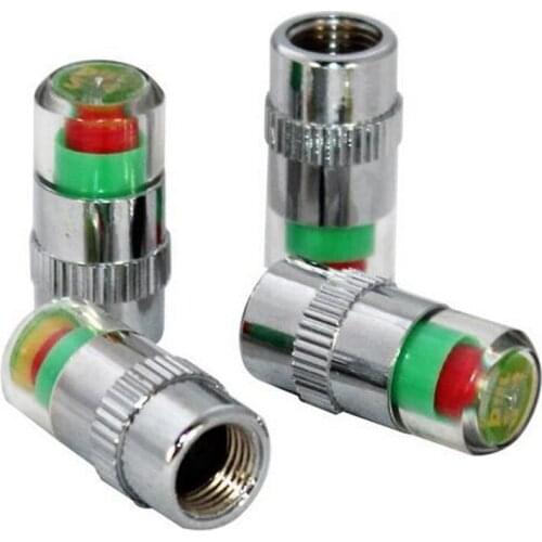 Car Tire Pressure Monitor Indicator Valve Stem Cap Sensor Alert auto air pressure alert indicator valve stem monitor