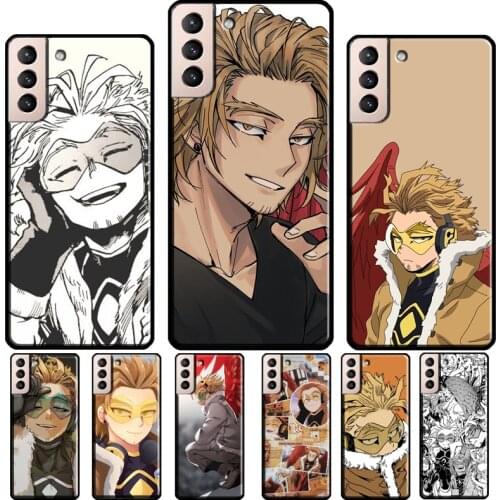 Hawks My Hero Academia Soft Cover For Samsung Galaxy S20 FE S8 S9 S10 Plus Note 10 Note 20 S21 Ultra Phone Case