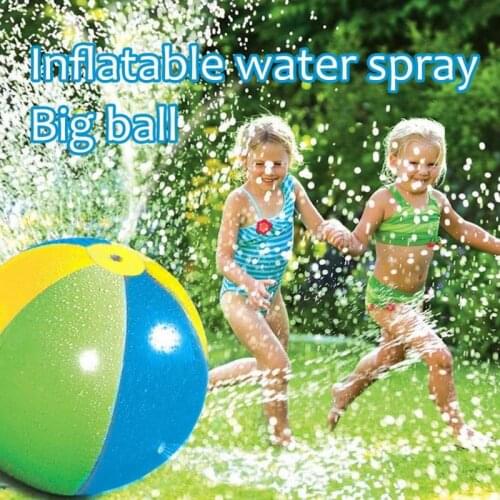 Children Beach Swimming Pool Water Game Inflatable Spray Water Ball Summer Kids Outdoor Lawn Sport Play Balls Toys